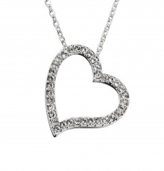 Swarovski Crystal Heart Necklace