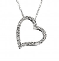 Swarovski Crystal Heart Necklace