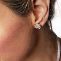 Swarovski Crystal Round Ball Studs