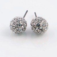 Swarovski Crystal Round Ball Studs