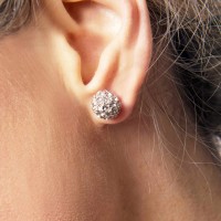 Swarovski Crystal Round Ball Studs