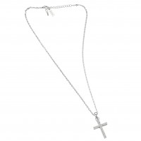 Swarovski Crystal Cross Pendant Necklace