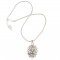 AB Swarovski Crystal Cluster Necklace