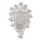 AB Swarovski Crystal Bell Motif Hair Comb