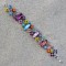 Multi Coloured Swarovski Crystal Bracelet Gemini Jewellery