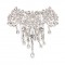  Teardrop Ornate AB and Clear Swarovski Crystal Hair Comb dancejewellery.co.uk