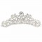 Swarovski Crystal Abstract Pear Drop Hair Comb Tiara, Clear Swarovski Crystal