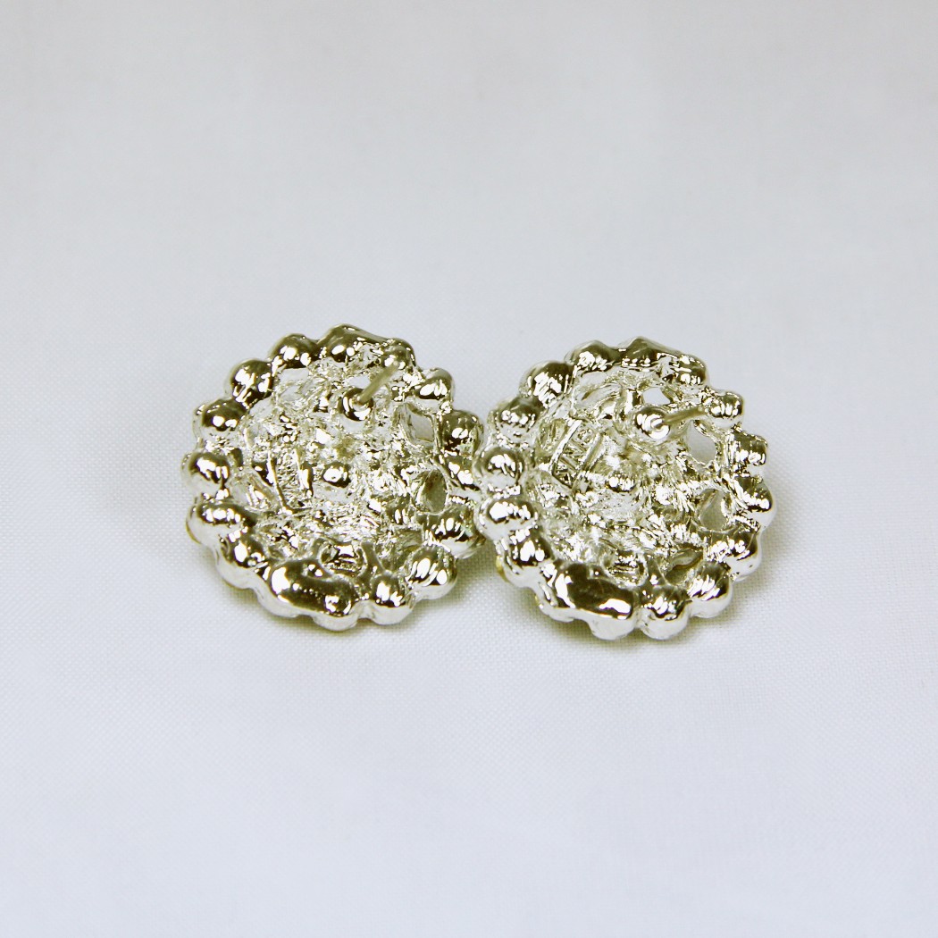 Swarovski Crystal Swarovski AB Crystal Flower Crystal Stud Earrings